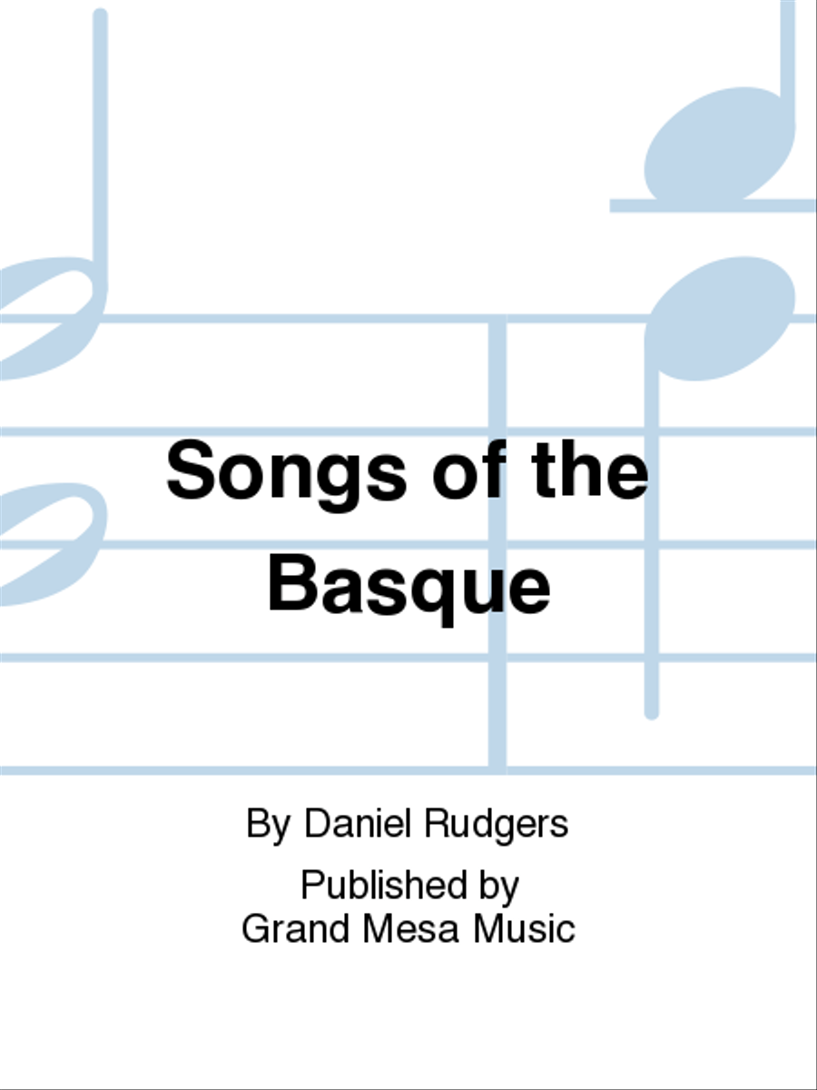 Songs of the Basque Songs of the Basque Concert Band scores gallery preview page 1