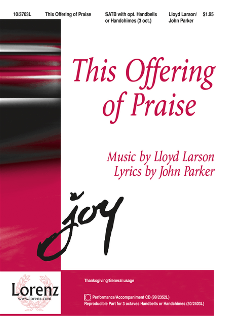 This Offering of Praise 4-Part scores gallery preview page 1