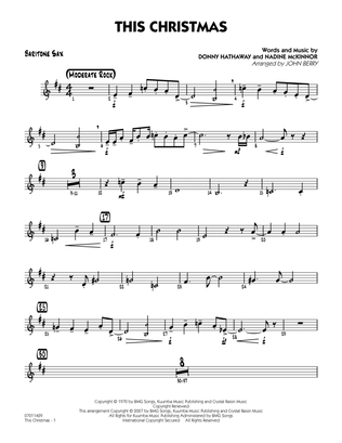 This Christmas - Baritone Sax