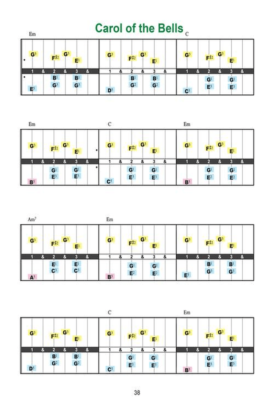 Christmas Songs Christmas Songs Piano Method scores gallery preview page 4