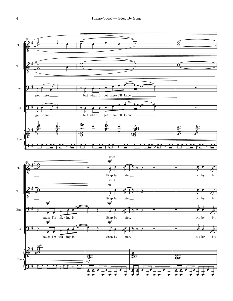 Step By Step TTBB scores gallery preview page 4