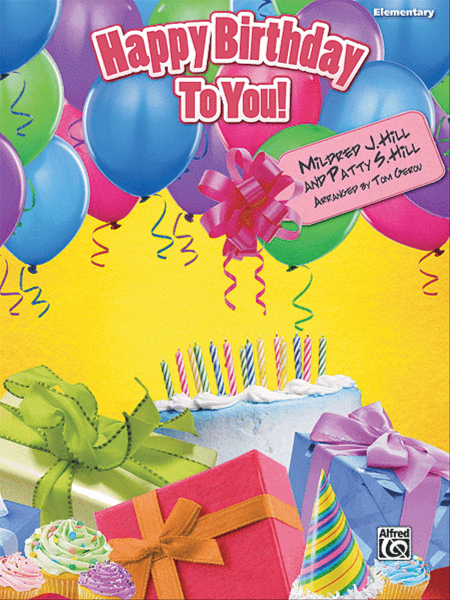 Happy Birthday to You! Easy Piano scores gallery preview page 1