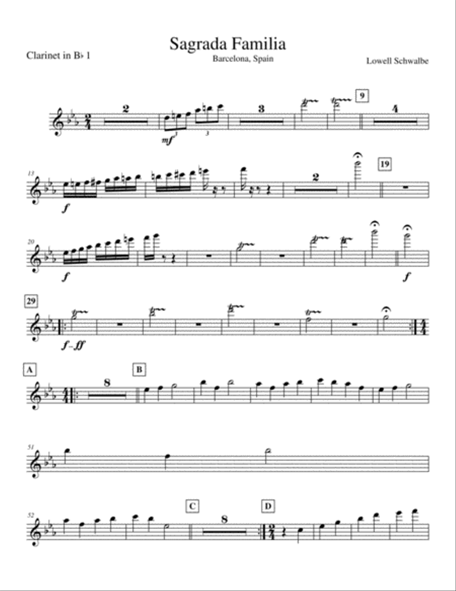 Sagrada Familia Full Orchestra scores gallery preview page 6