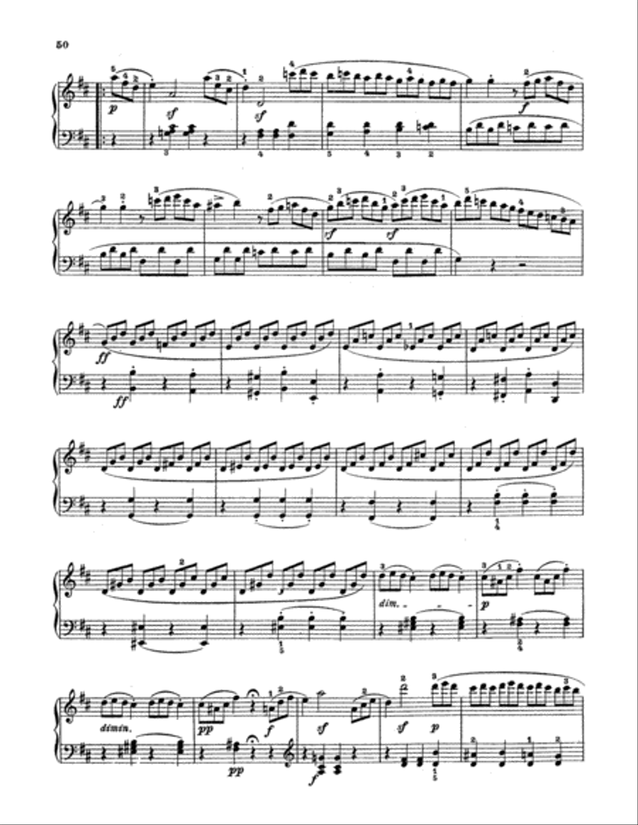 Clementi: Piano Sonatas, (Volume I) Piano Solo scores gallery preview page 3