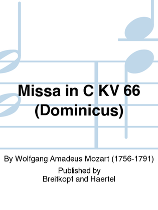 Missa in C K. 66