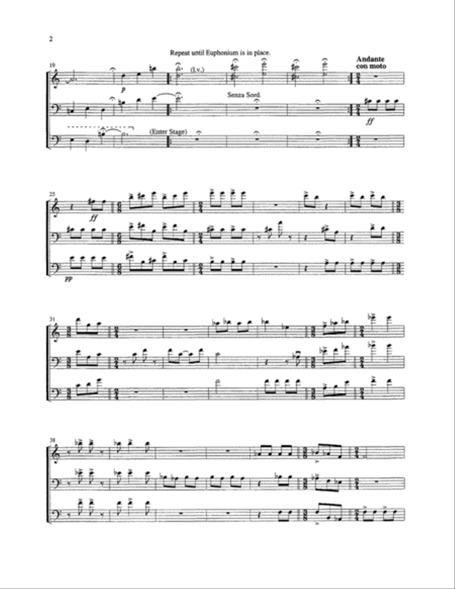 Theater Piece Theater Piece Euphonium scores gallery preview page 3
