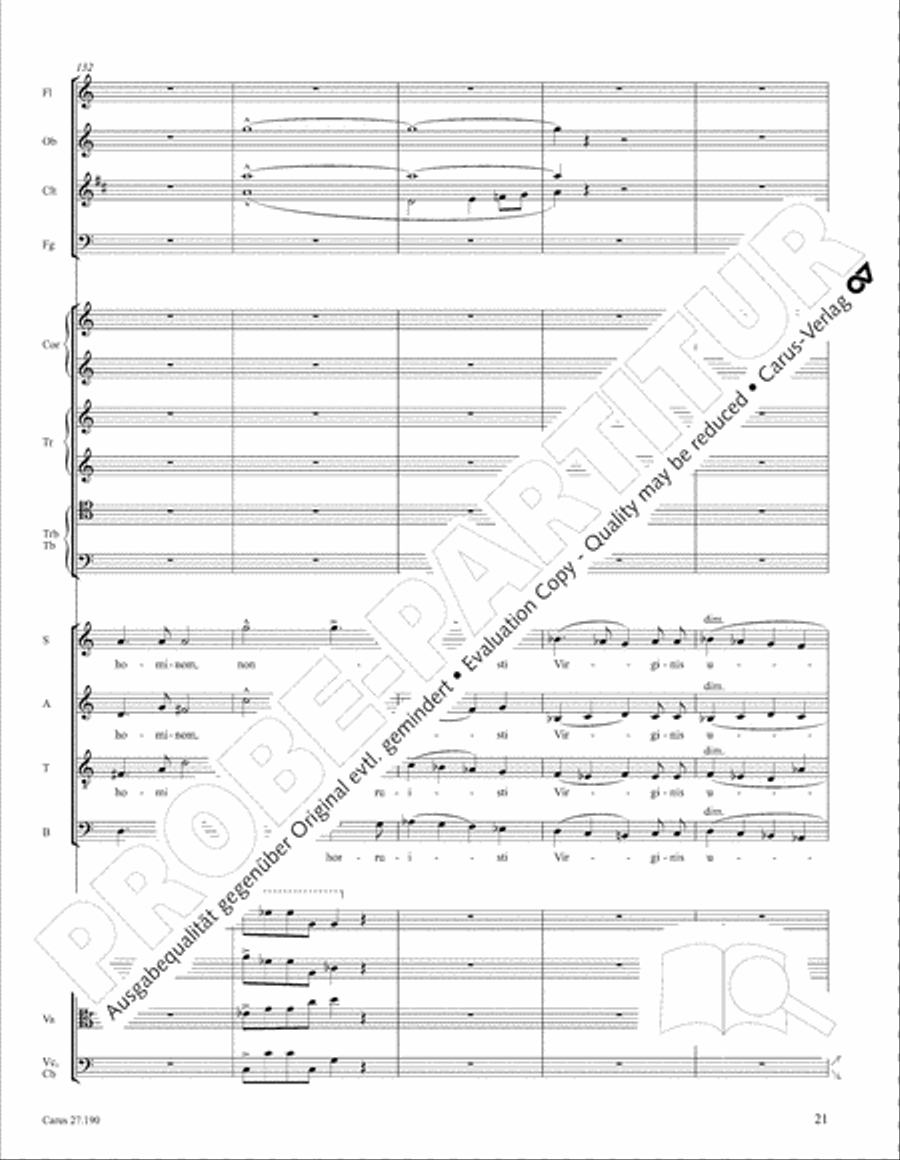 Te Deum Te Deum 4-Part scores gallery preview page 28