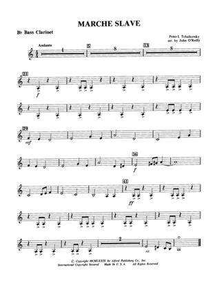 Marche Slave: B-flat Bass Clarinet