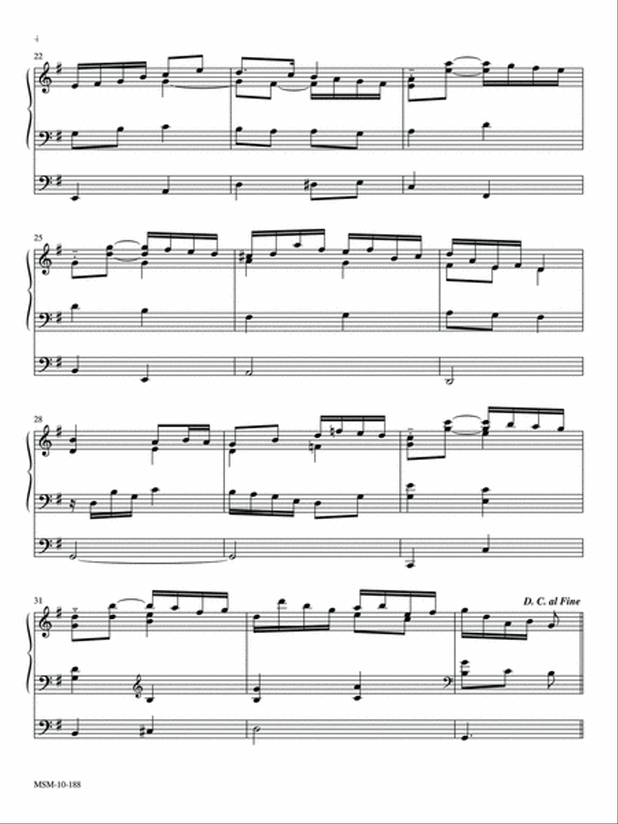Six Voluntaries for Organ, Set 4 Organ scores gallery preview page 5