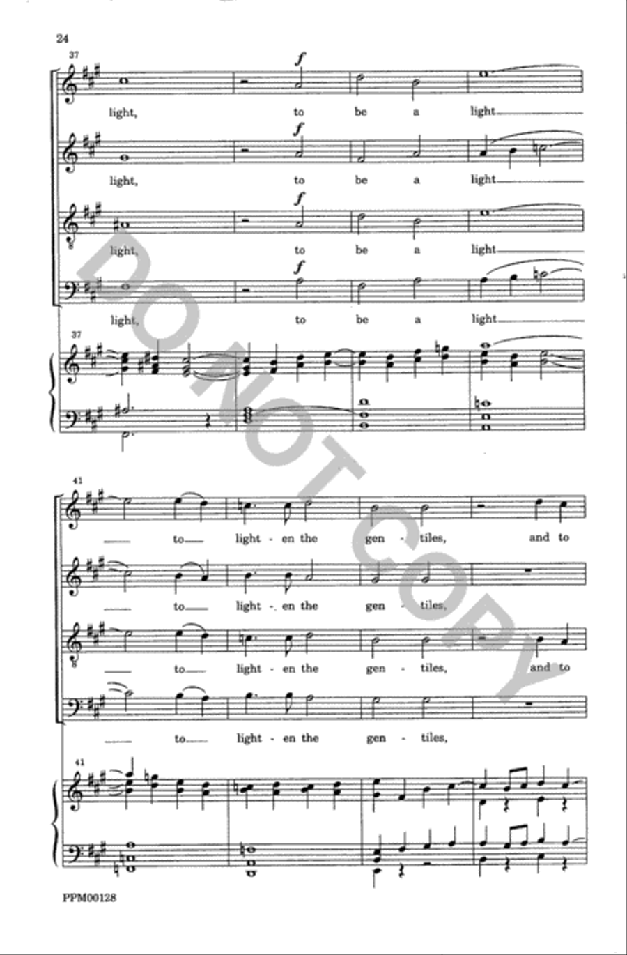 Magnificat and Nunc Dimittis 