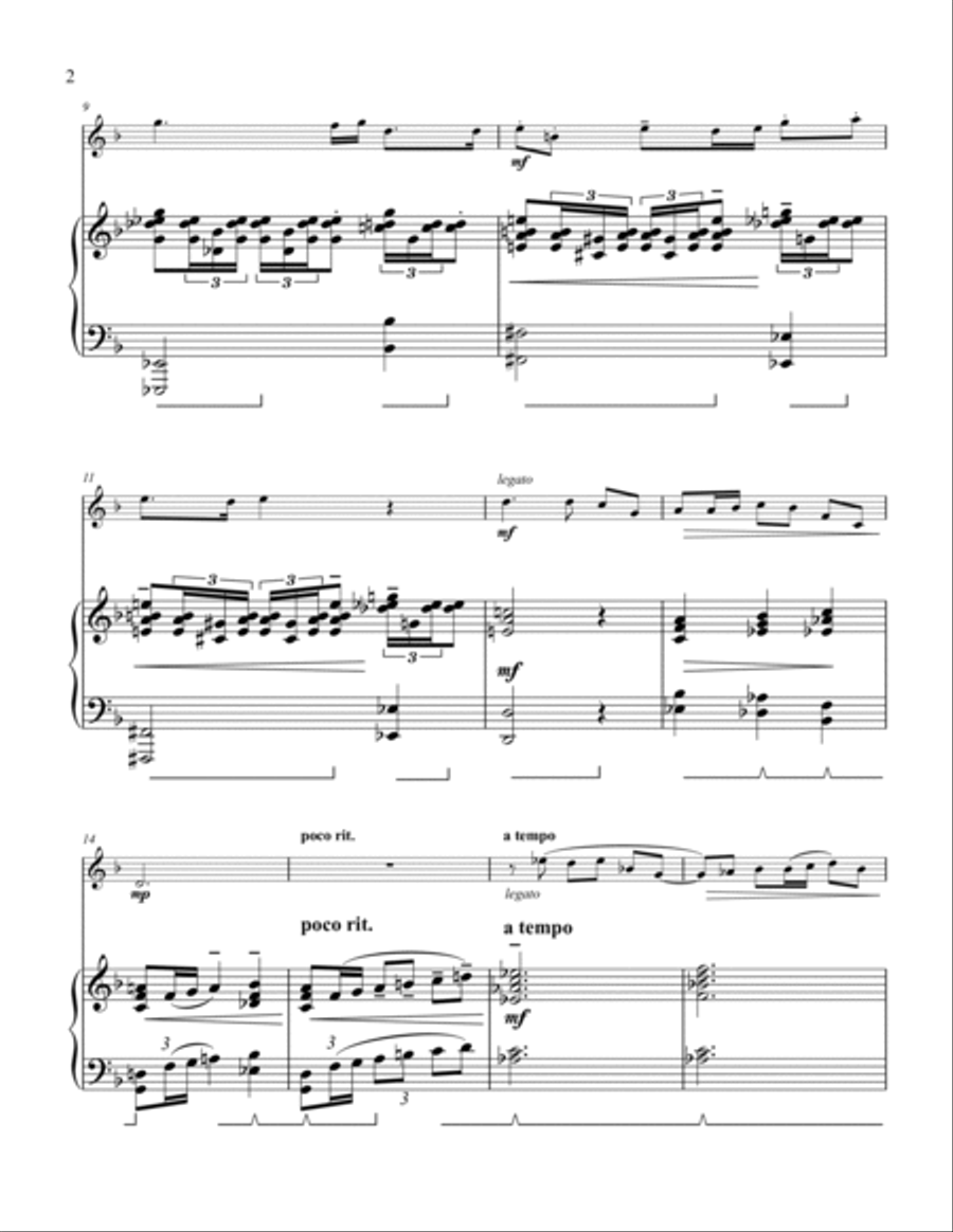 SUITE FOR TRUMPET AND PIANO Trumpet Solo scores gallery preview page 6