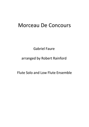 Book cover for Morceau de Concours