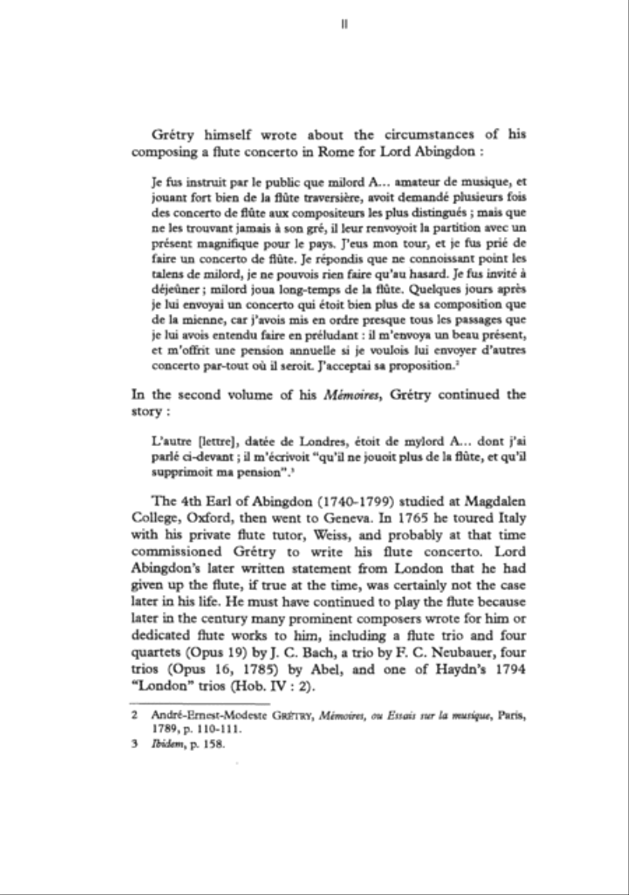 Concerto for flute and orchestra in C major Chamber Orchestra scores gallery preview page 4