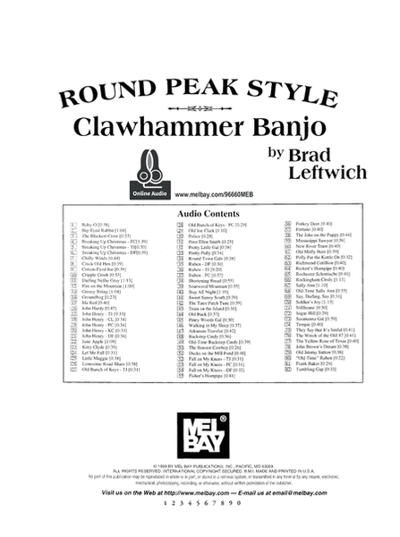 Round Peak Style Clawhammer Banjo image number null