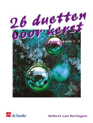 Book cover for 26 Duetten voor kerst