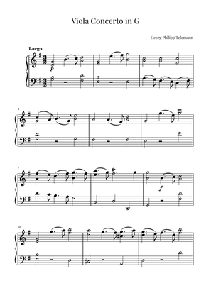 Viola Concerto in G