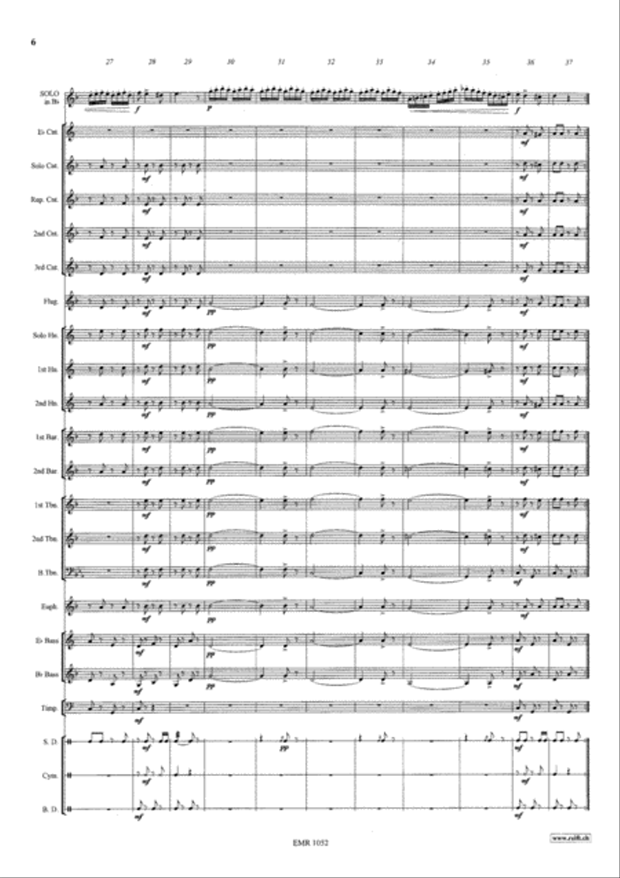 Csardas Brass Band scores gallery preview page 7