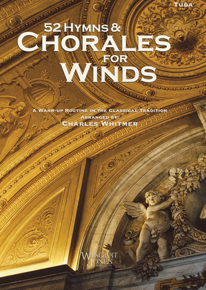 Book cover for 52 Hymns and Chorales for Winds - Tuba
