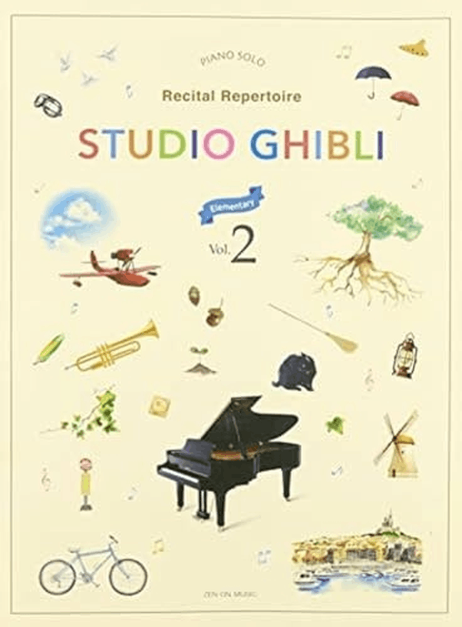 Studio Ghibli – Recital Repertoire Book 2 Piano Method scores gallery preview page 1