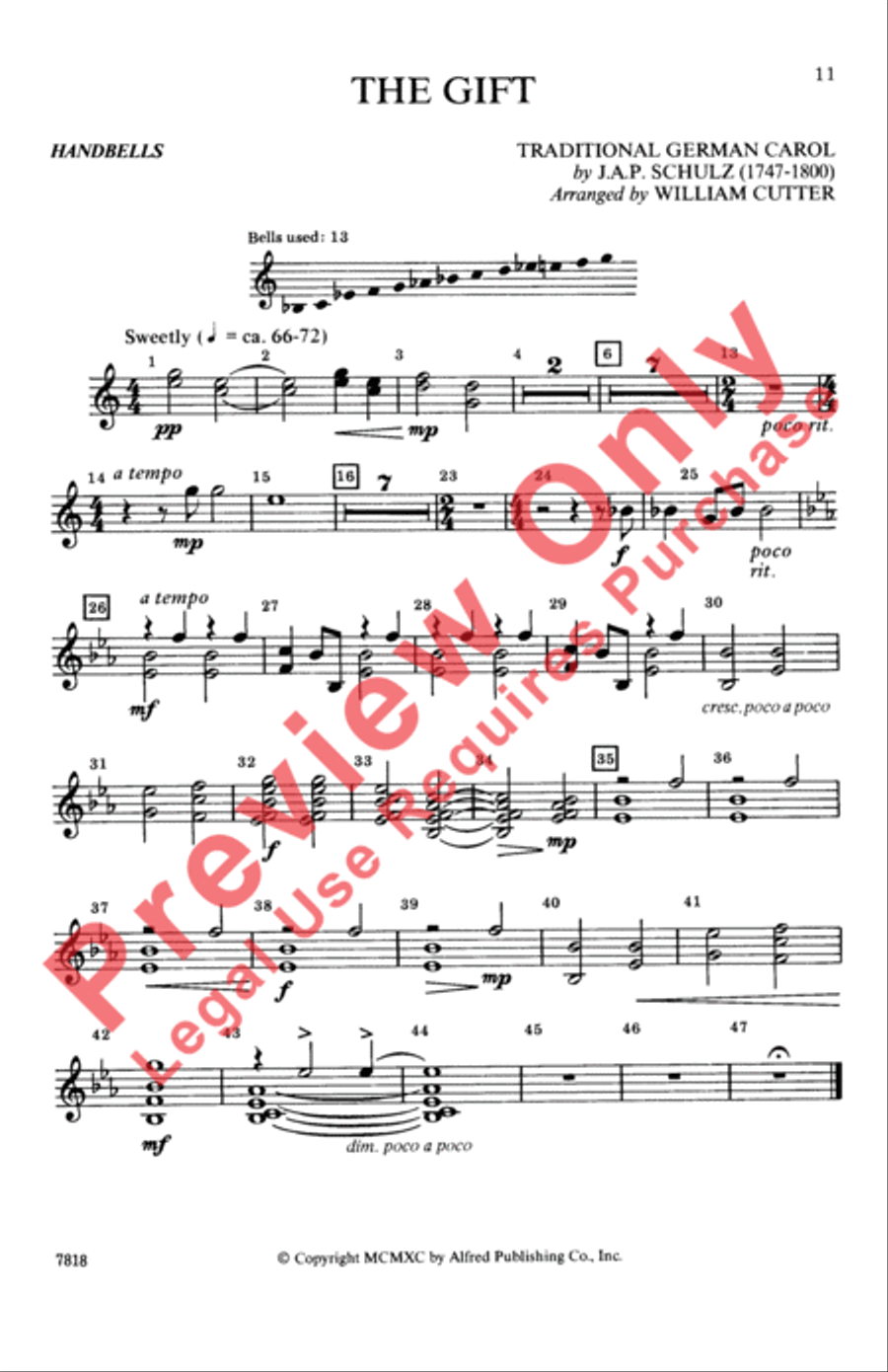 The Gift The Gift 3-Part scores gallery preview page 11