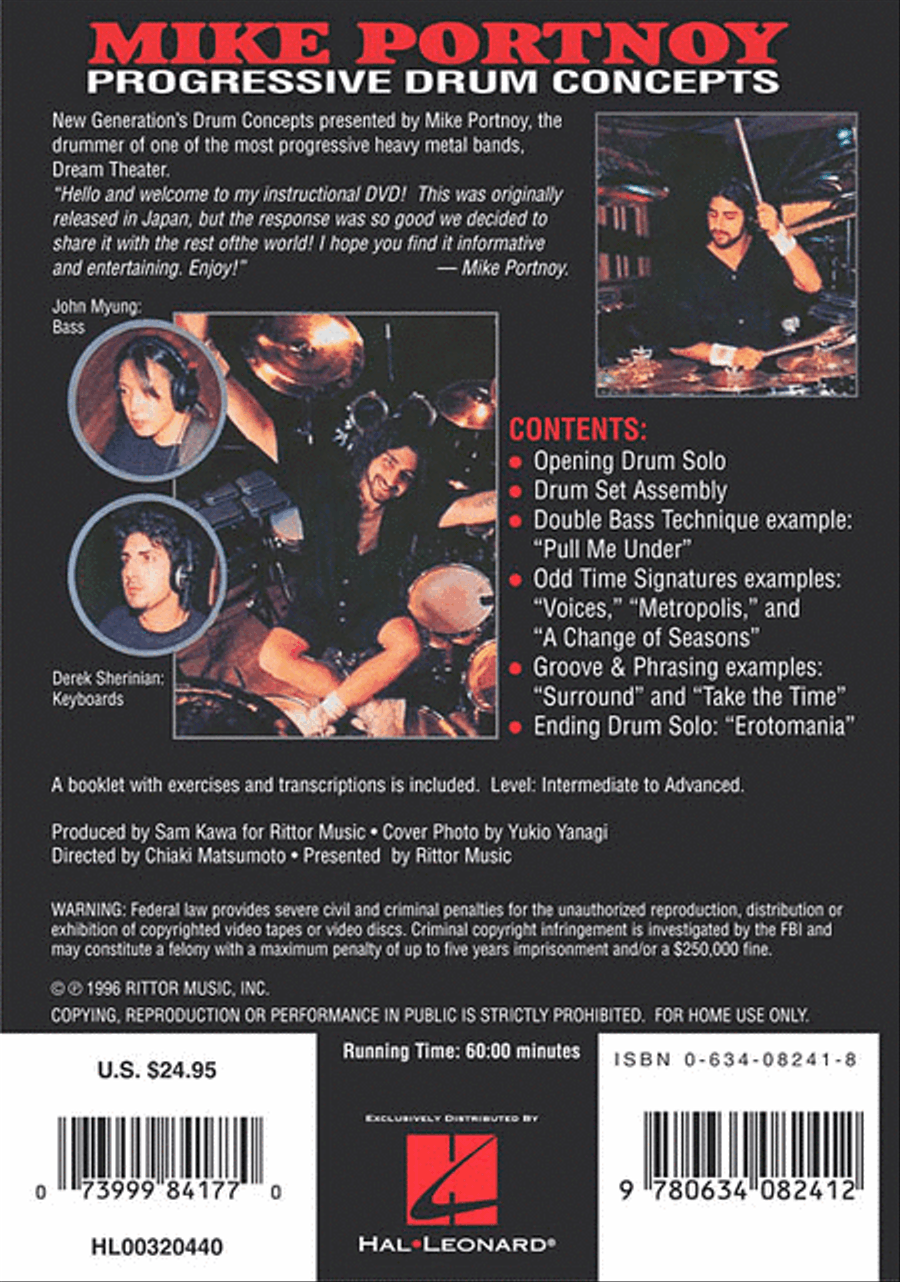 Mike Portnoy - Progressive Drum Concepts Drum Set scores gallery preview page 2