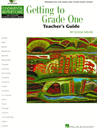 Book cover for HLSPL Getting To Grade One Teachers Guide Book/CD