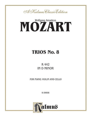Book cover for Trio No. 8 in D Minor, K. 442