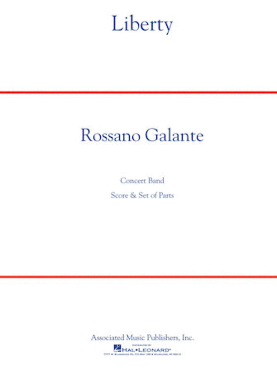 Liberty Concert Band scores gallery preview page 1