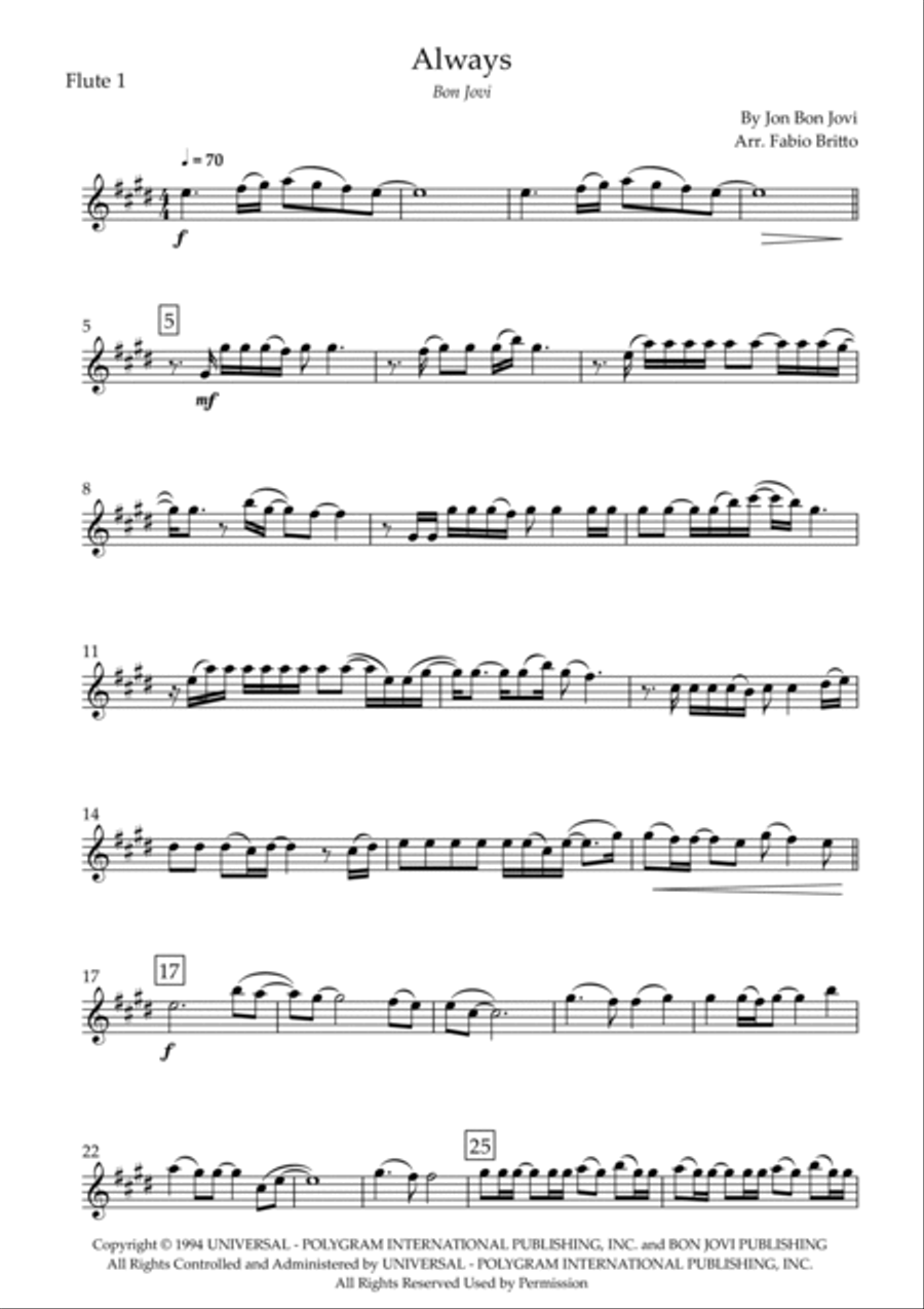 Always Woodwind Trio scores gallery preview page 5