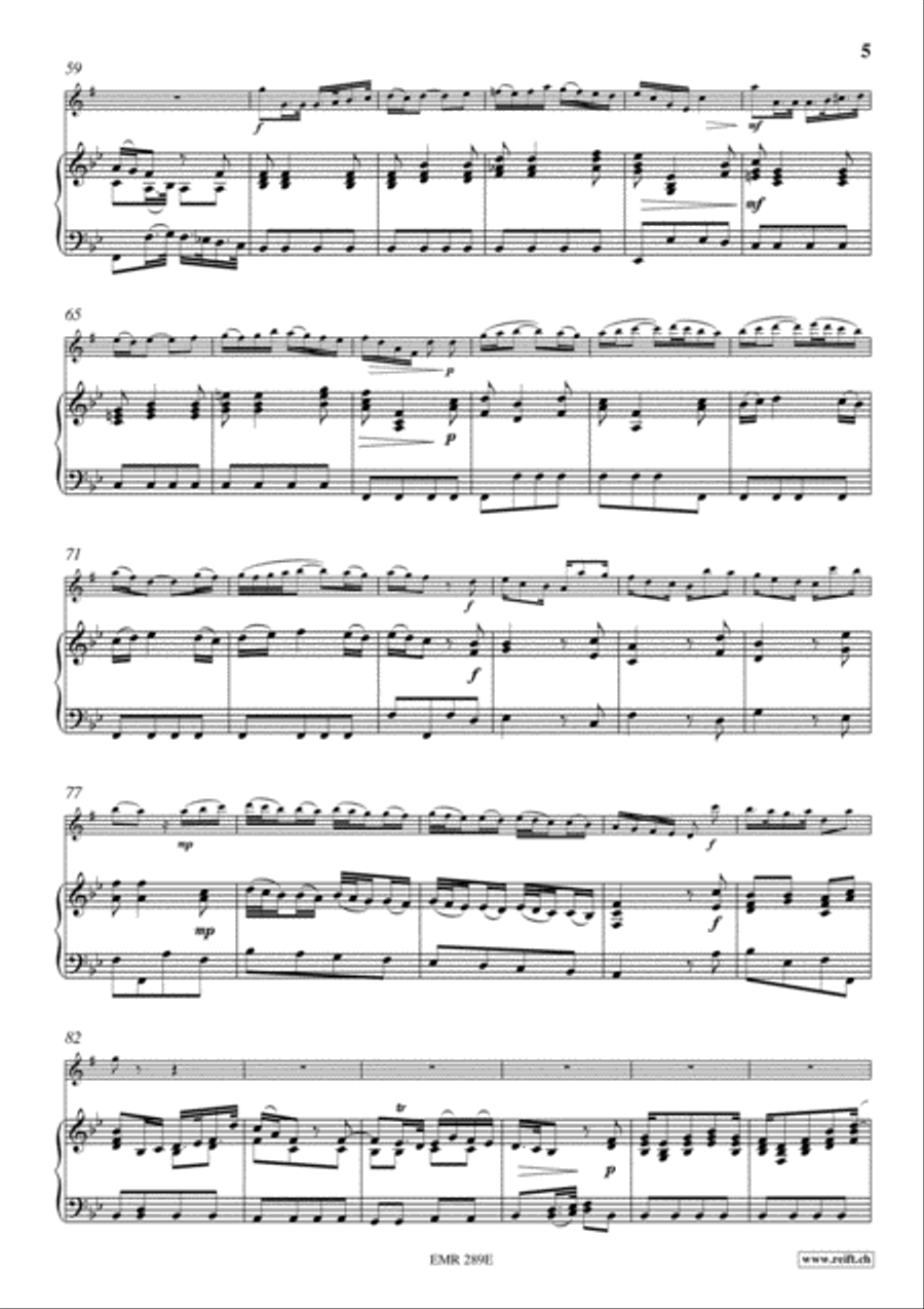 Concerto No. 6 Alto Saxophone scores gallery preview page 6
