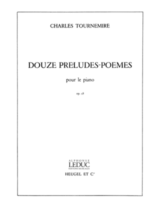 12 Preludes-Poemes Op58