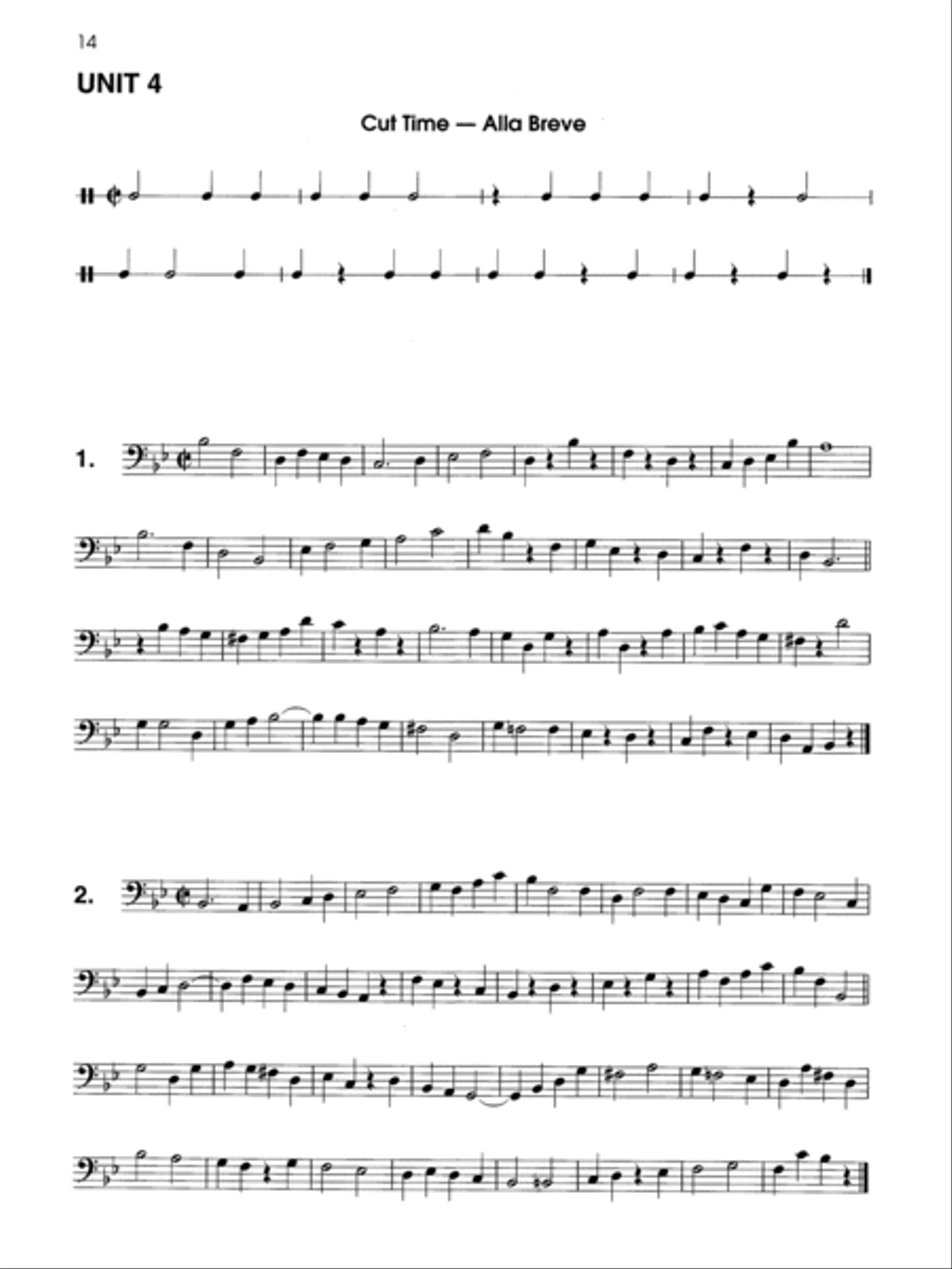 Rhythms & Rests Concert Band Methods scores gallery preview page 4