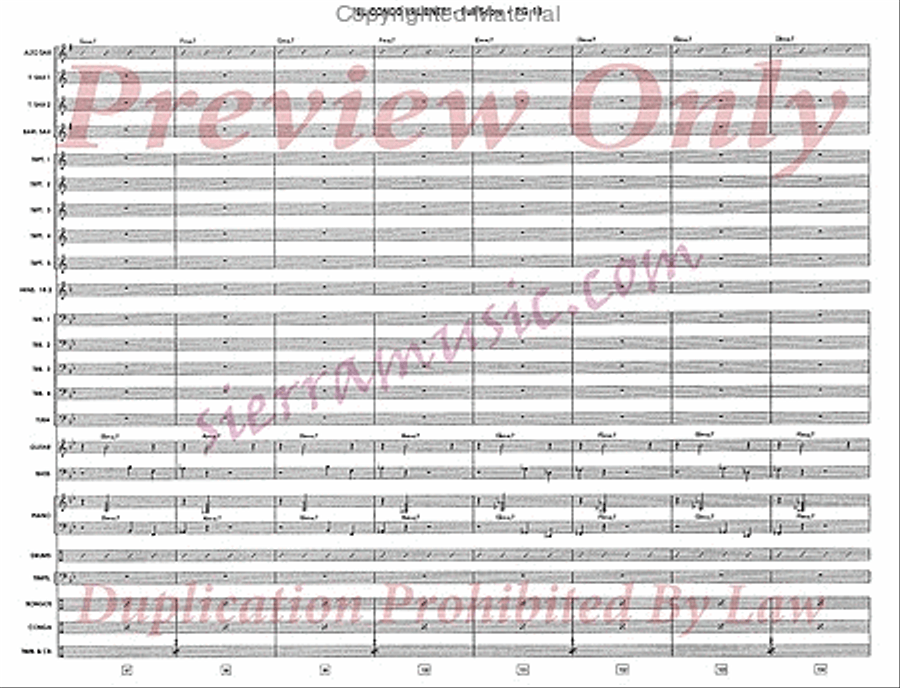 El Congo Valiente Jazz Ensemble scores gallery preview page 14