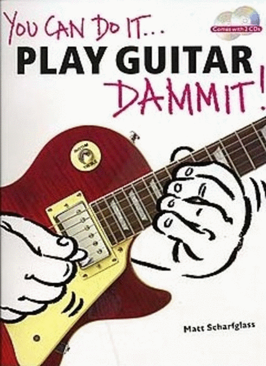 You Can Do It Play Guitar Dammit Book/2CD