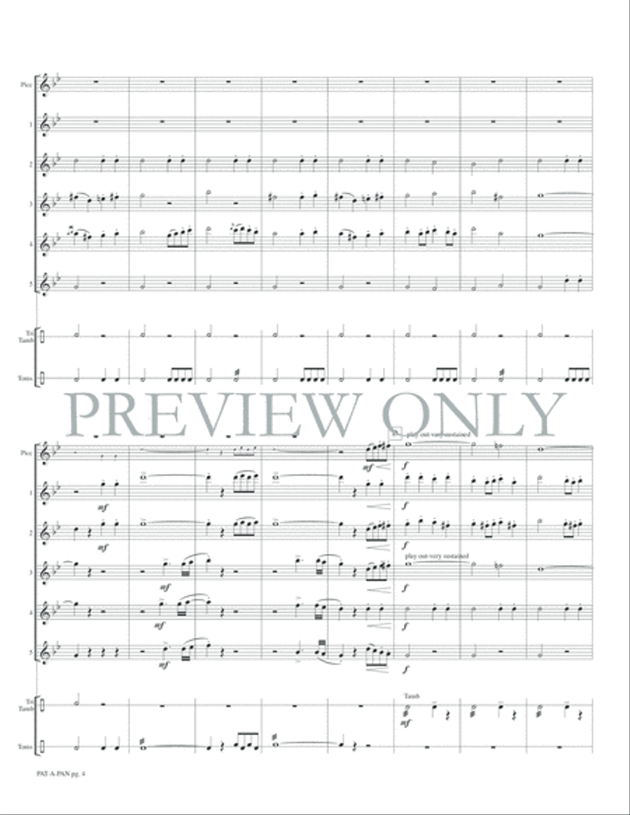 Pat-a-Pan Small Ensemble scores gallery preview page 6