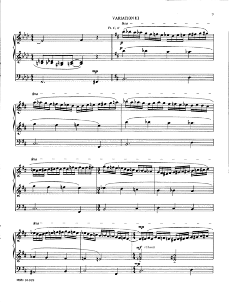 A Diet of Worms Organ scores gallery preview page 4