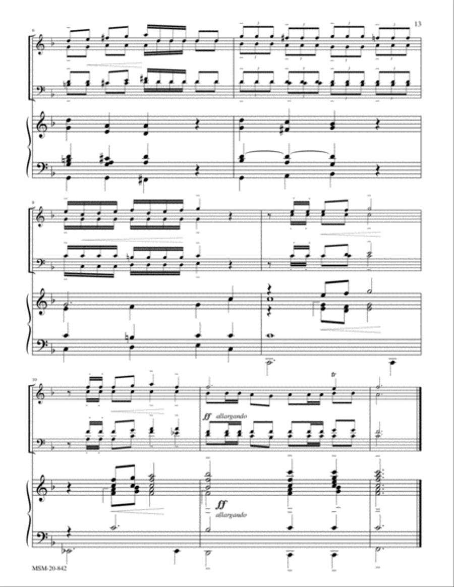 Rejoice, O Pilgrim Throng! (Marion) Choir scores gallery preview page 3