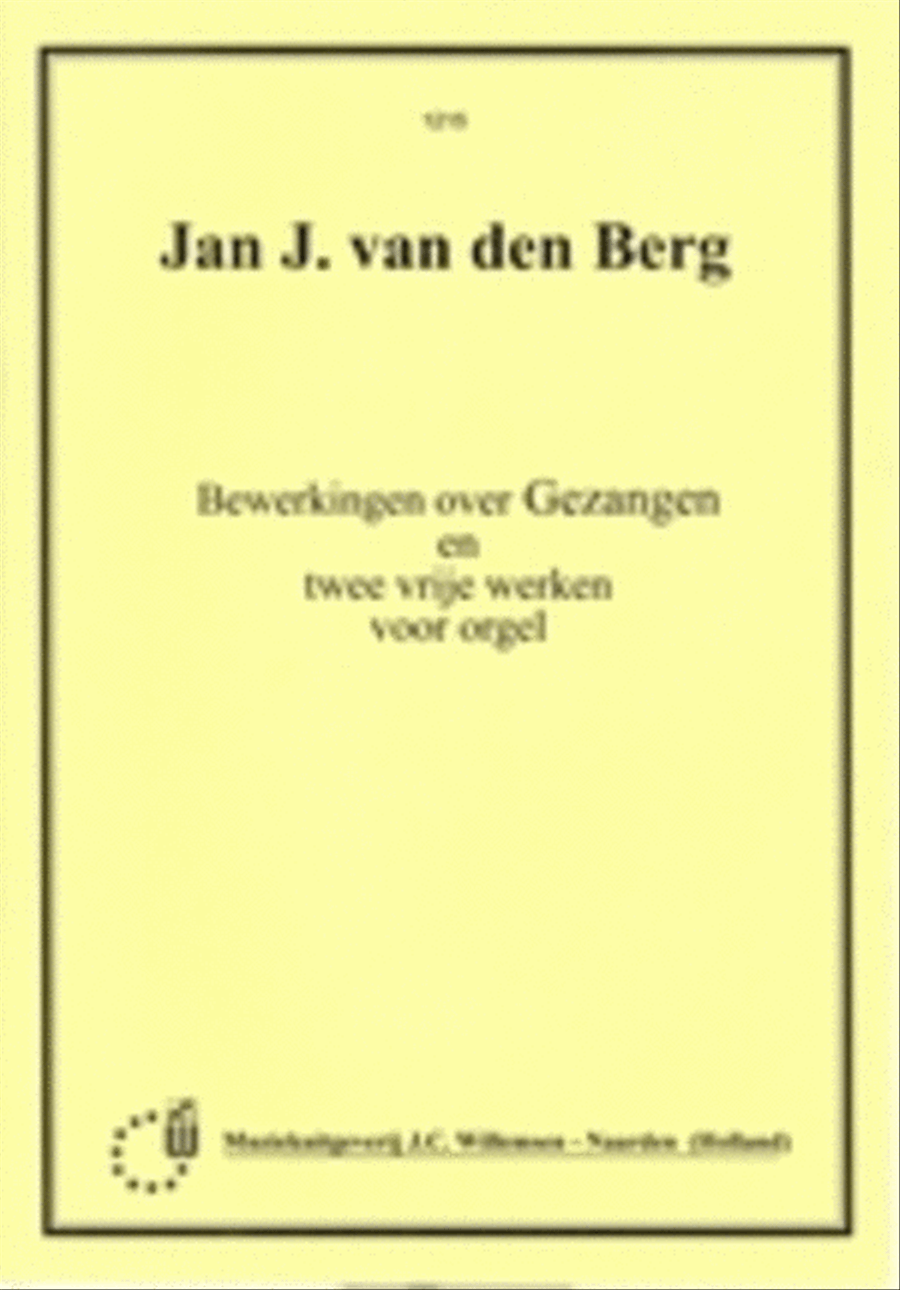 Bewerkingen Over Gezangen En 2 Vrije Werken Organ scores gallery preview page 1