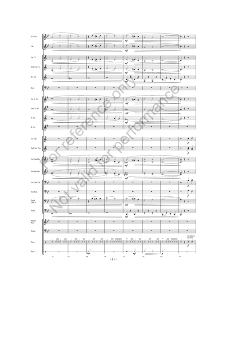 March Jubilee Concert Band scores gallery preview page 10