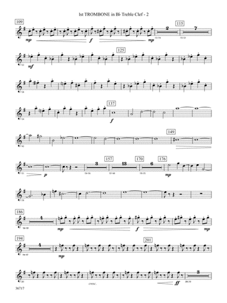 Sparkle: (wp) 1st B-flat Trombone T.C.