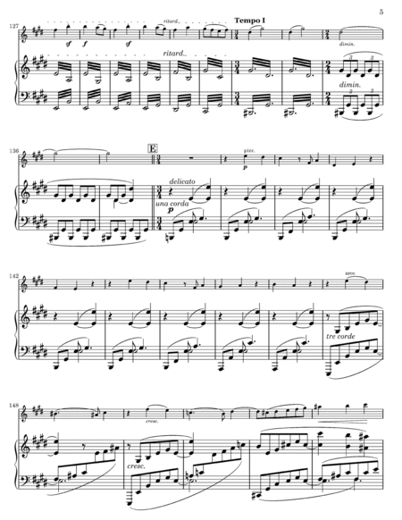 Two Romances for violin and piano image number null
