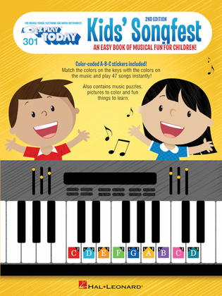 Book cover for Kid's Songfest - 2nd Edition