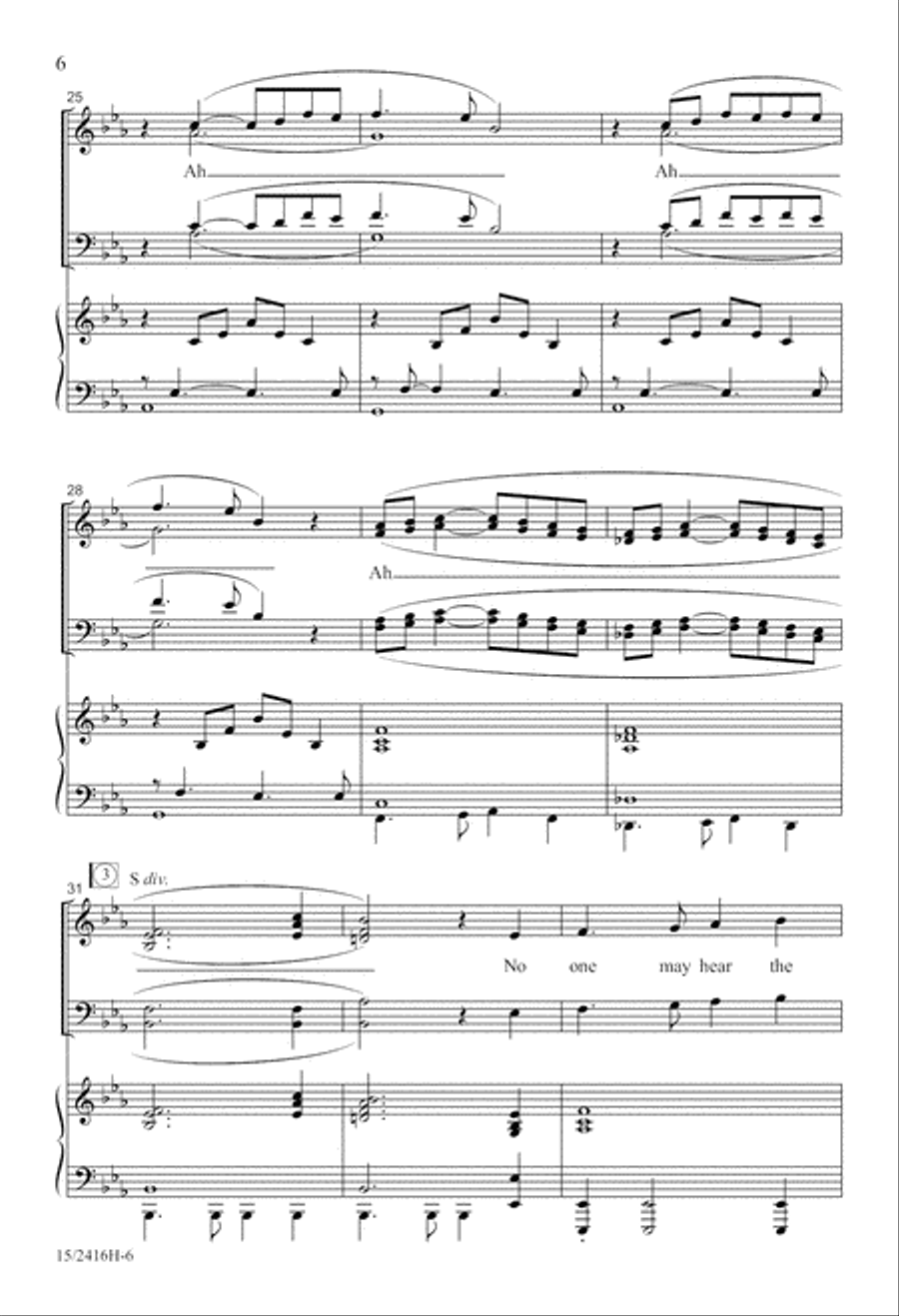 And So I Sing 4-Part scores gallery preview page 6