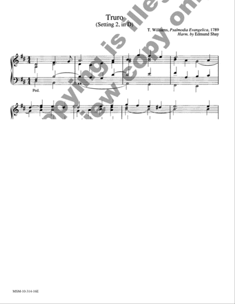 Hymn Harmonizations, Set 3 Organ scores gallery preview page 52