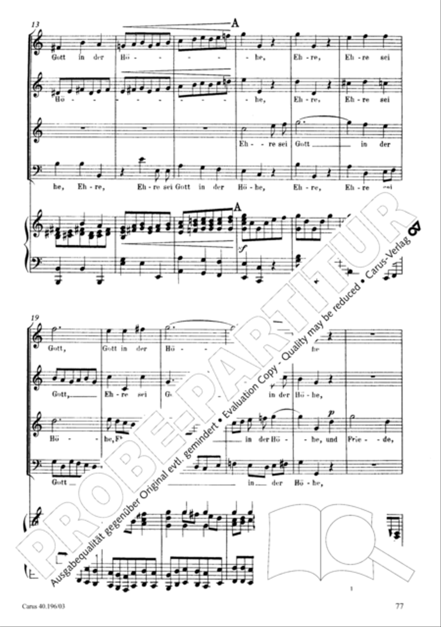 Die Geburt Christi SSA scores gallery preview page 78