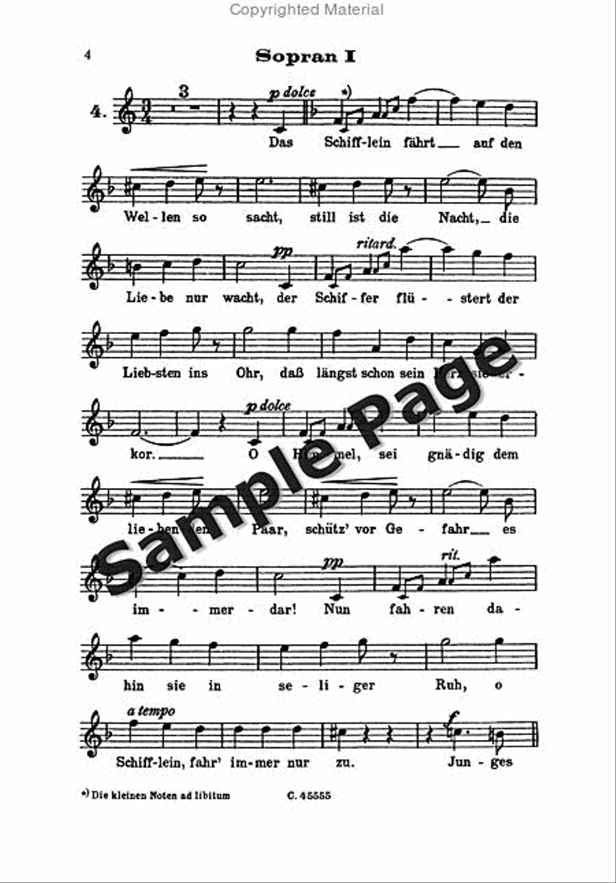 Strauss J Donauwalzer Op314 SMezA scores gallery preview page 5