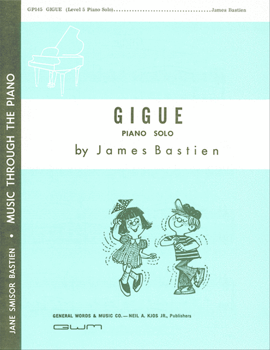 Gigue Piano Method scores gallery preview page 1