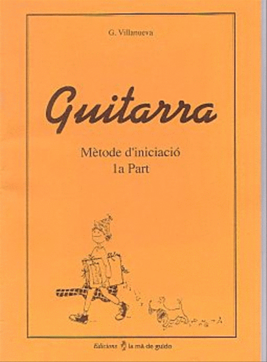 Guitarra. Metode d'iniciacio (1a p) Guitar scores gallery preview page 1