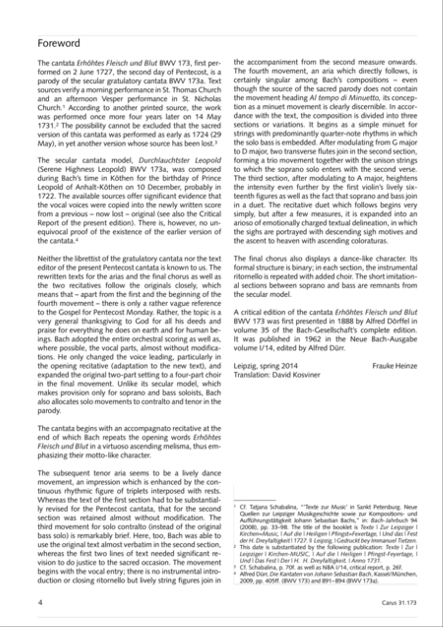 Exalted flesh and blood (Erhohtes Fleisch und Blut) 4-Part scores gallery preview page 5