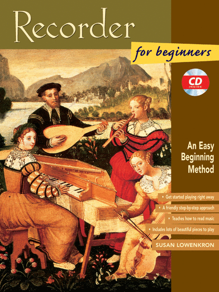 Recorder For Beginners (book and Cd)